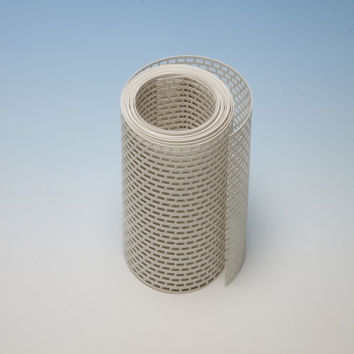 Wemico 180mm PVC White Ventilation Strip 5m Roll