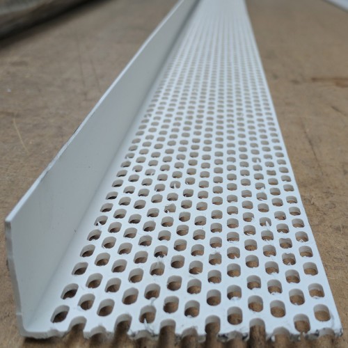 Wemico 30mm x 90mm x 2.5m White PVC Ventilation Angle 1 Length