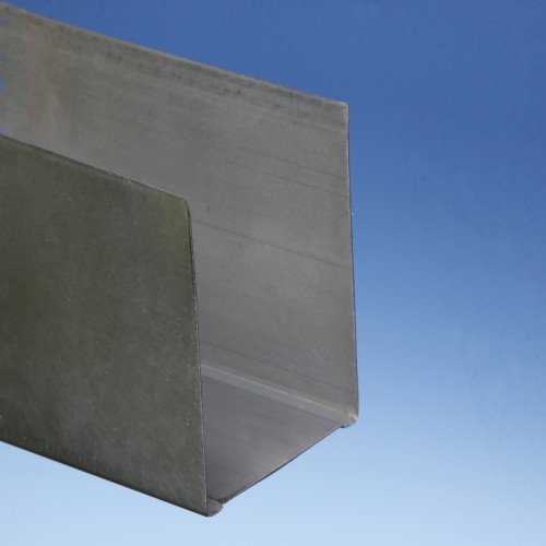 Protektor 72mm Extra Deep Galvanised Steel Track Profile 3m 1 Length