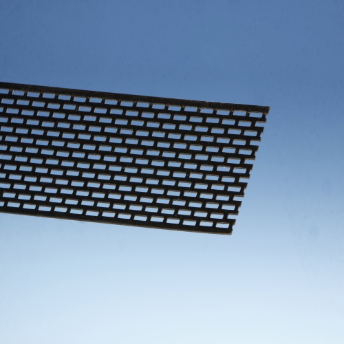 Wemico 80mm Aluminium Black Ventilation Strip 2.5m 1 length