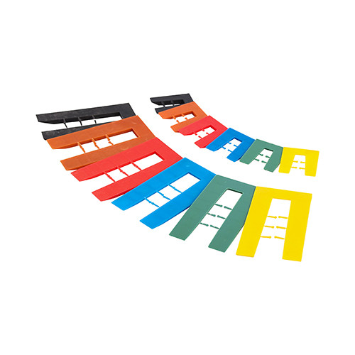 200 Assorted Horseshoe Shims 1mm - 6mm