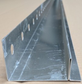 Wemico Aluminium Brickslip Profile (Box Profile) 50mm Insulation Size 2.5m 1 length