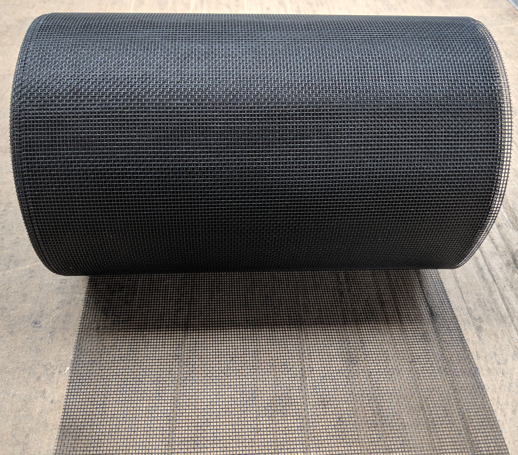 Wemico Black Fibreglass Insect Mesh 200mm x 30m 1 Roll