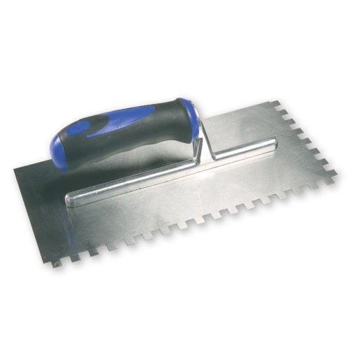 Genesis 12mm Soft Grip Square Notch Trowel