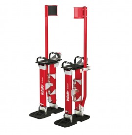 InteX Hi-Stride Single Pole Aluminium Plastering Stilts Medium Size