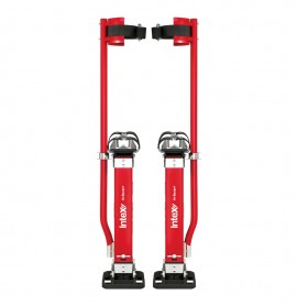 InteX Hi-Stride Single Pole Aluminium Plastering Stilts Large Size