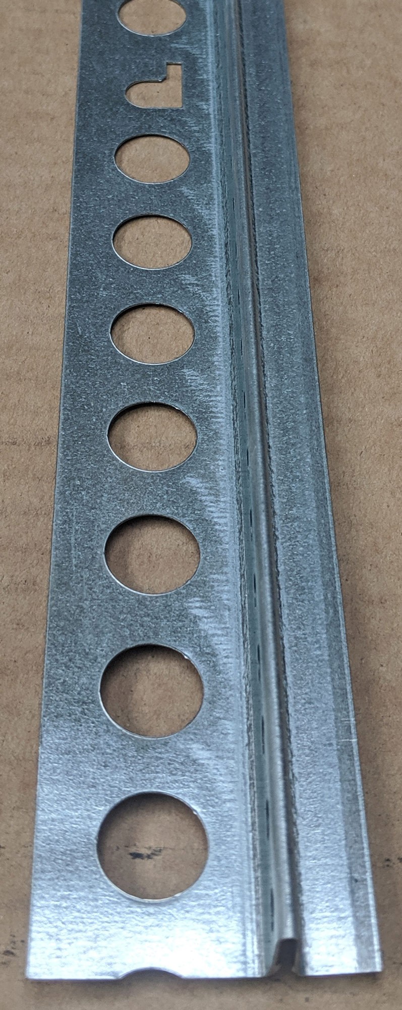 Protektor Galvanised Steel Feature Bead with 10mm Gap 3m 1 Length