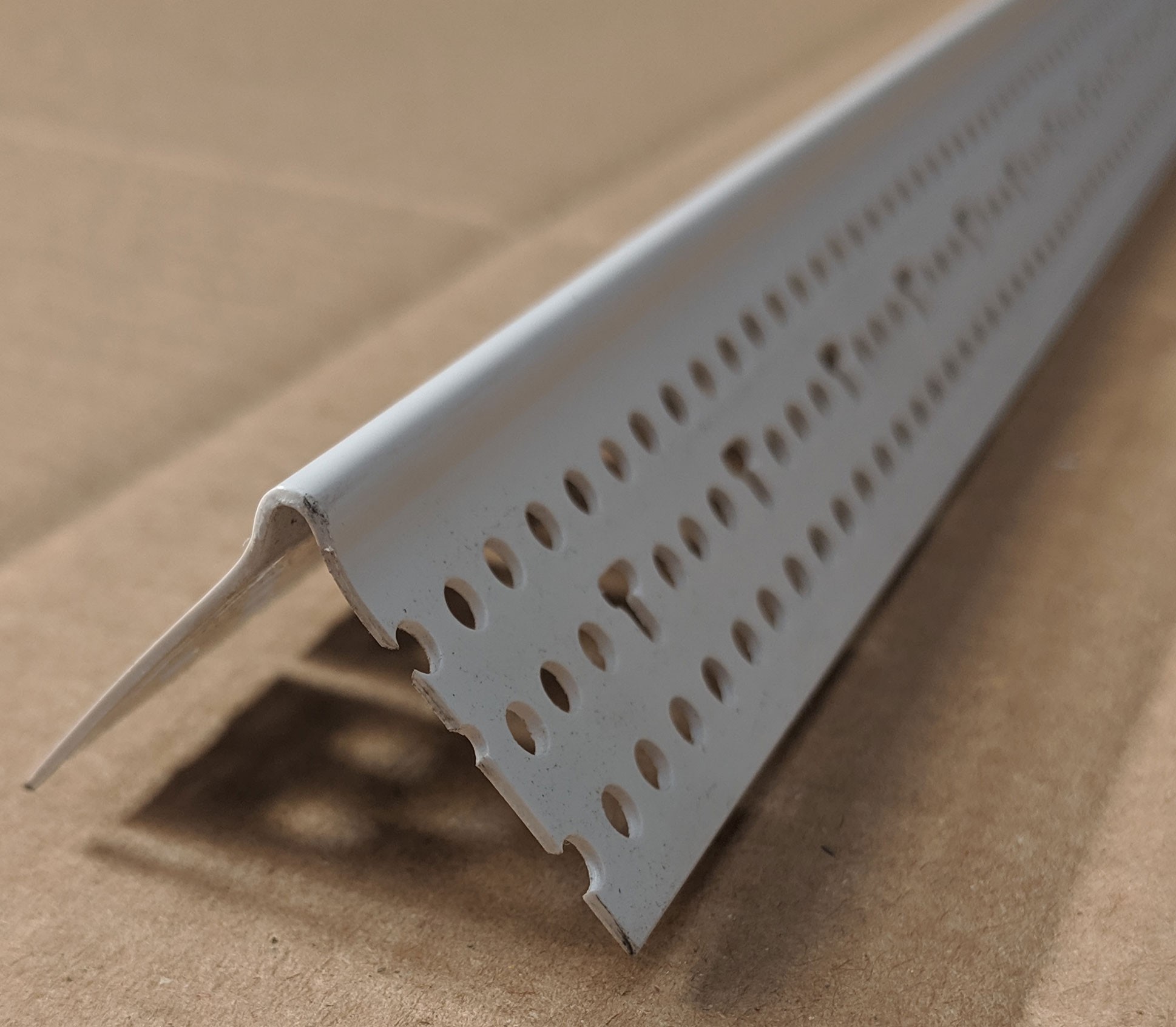 Trim-Tex Wide Wing PVC Archway Curved Corner Bead Profile 33mm x 5mm x 3m 1 Length Trim Tex Part Number 4110