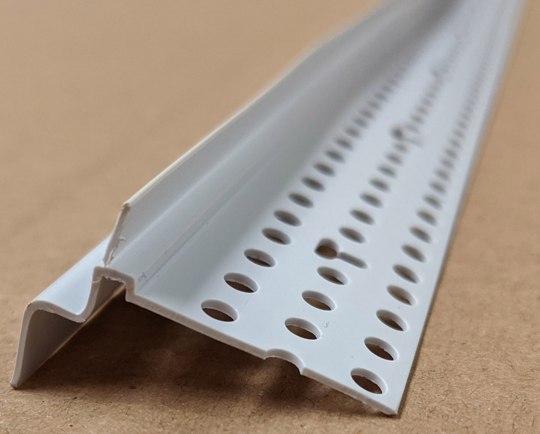 Trim-Tex Caulk Channel Tear Away PVC Bead 3m 1 Length 9140