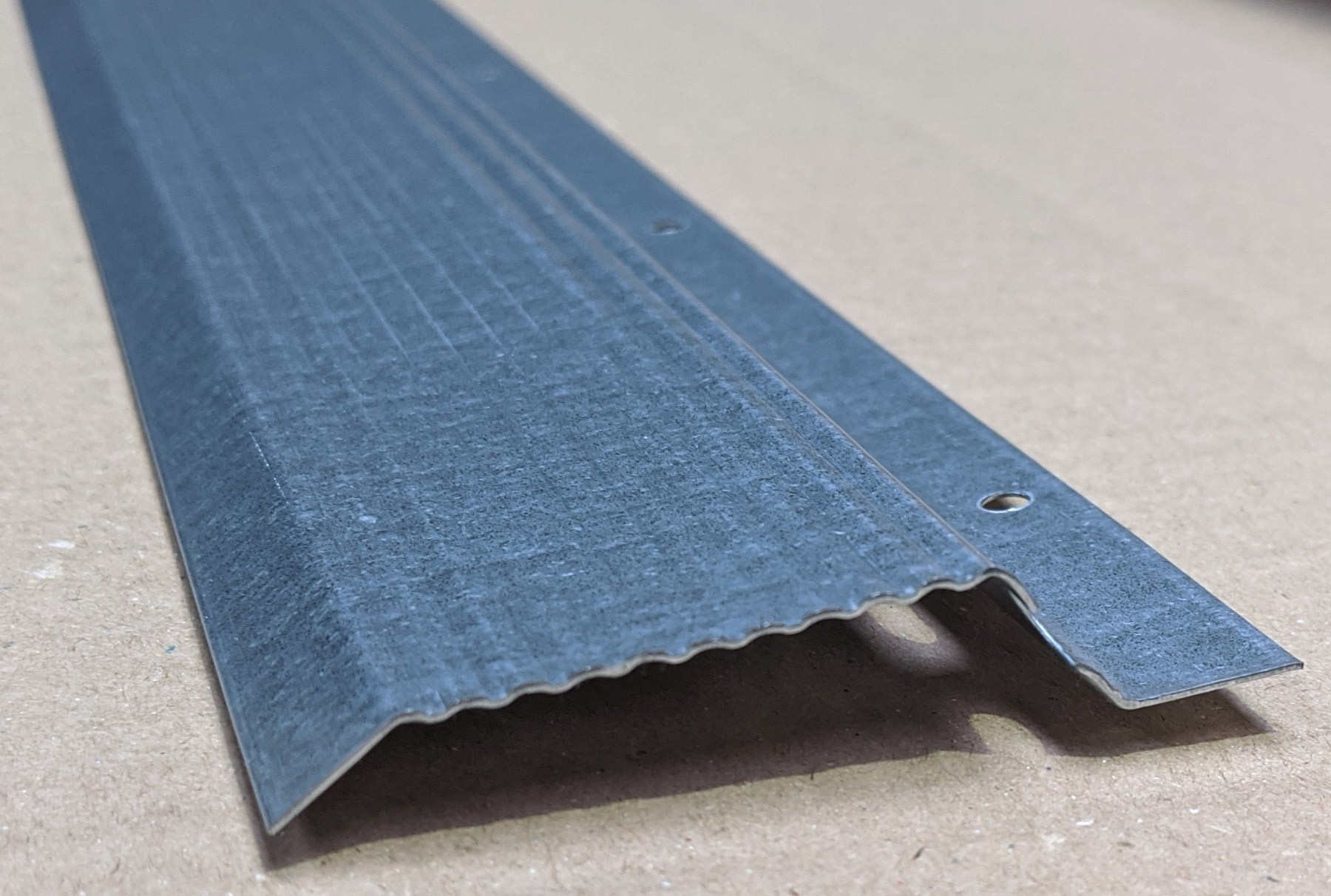 Protektor Galvanised Steel Resilient Bar 40mm x 14mm x 13.5mm x 2.4m 1 length