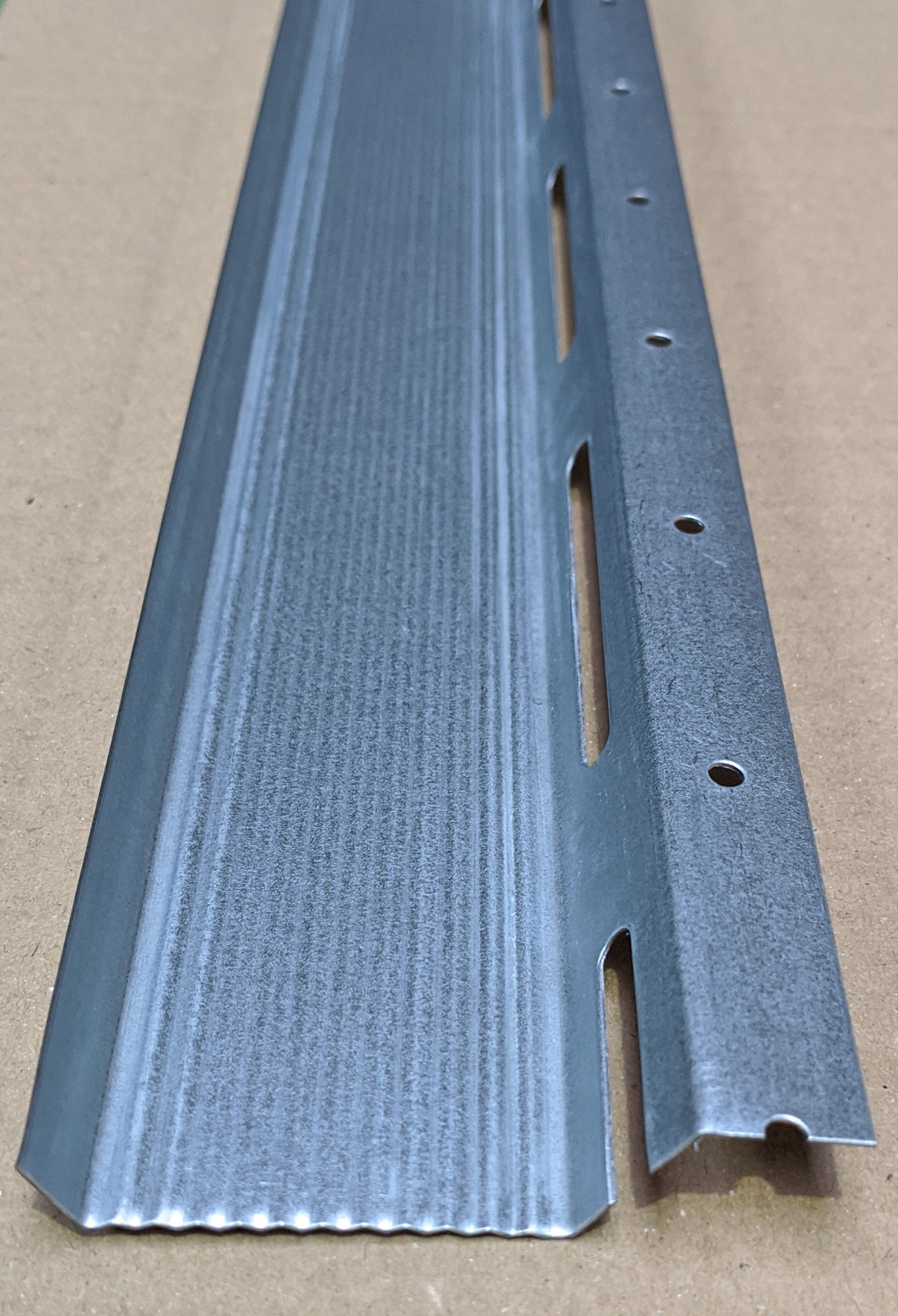 Protektor Galvanised Steel Resilient Bar 48mm x 17mm x 14mm x 3m 1 length
