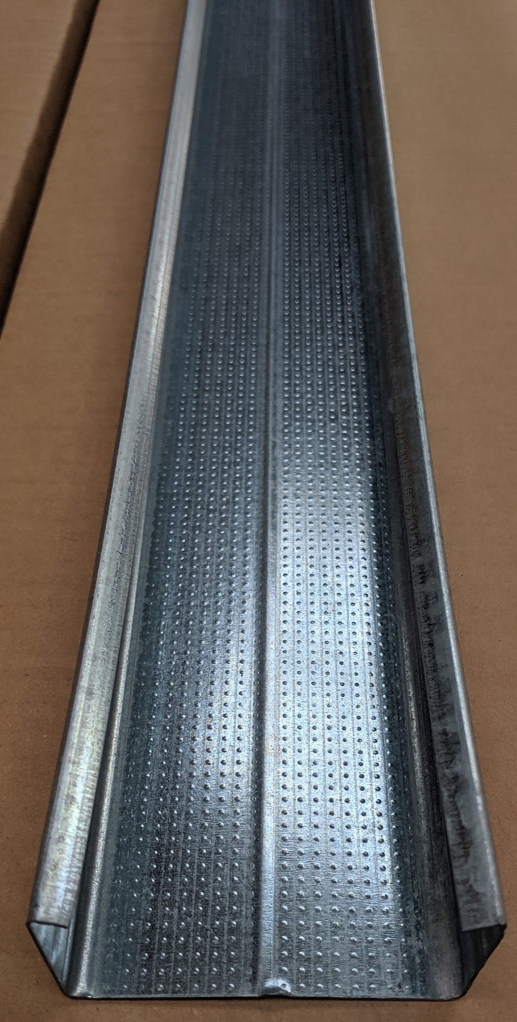 C Ceiling Profile with Square Return 27mm x 60mm x 4m 1 Length