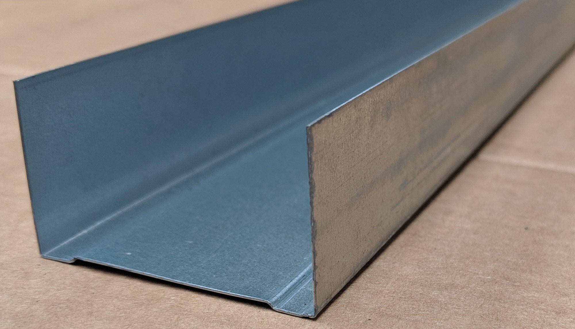 Protektor 52mm Standard Galvanised Steel Track Profile 3m 1 Length