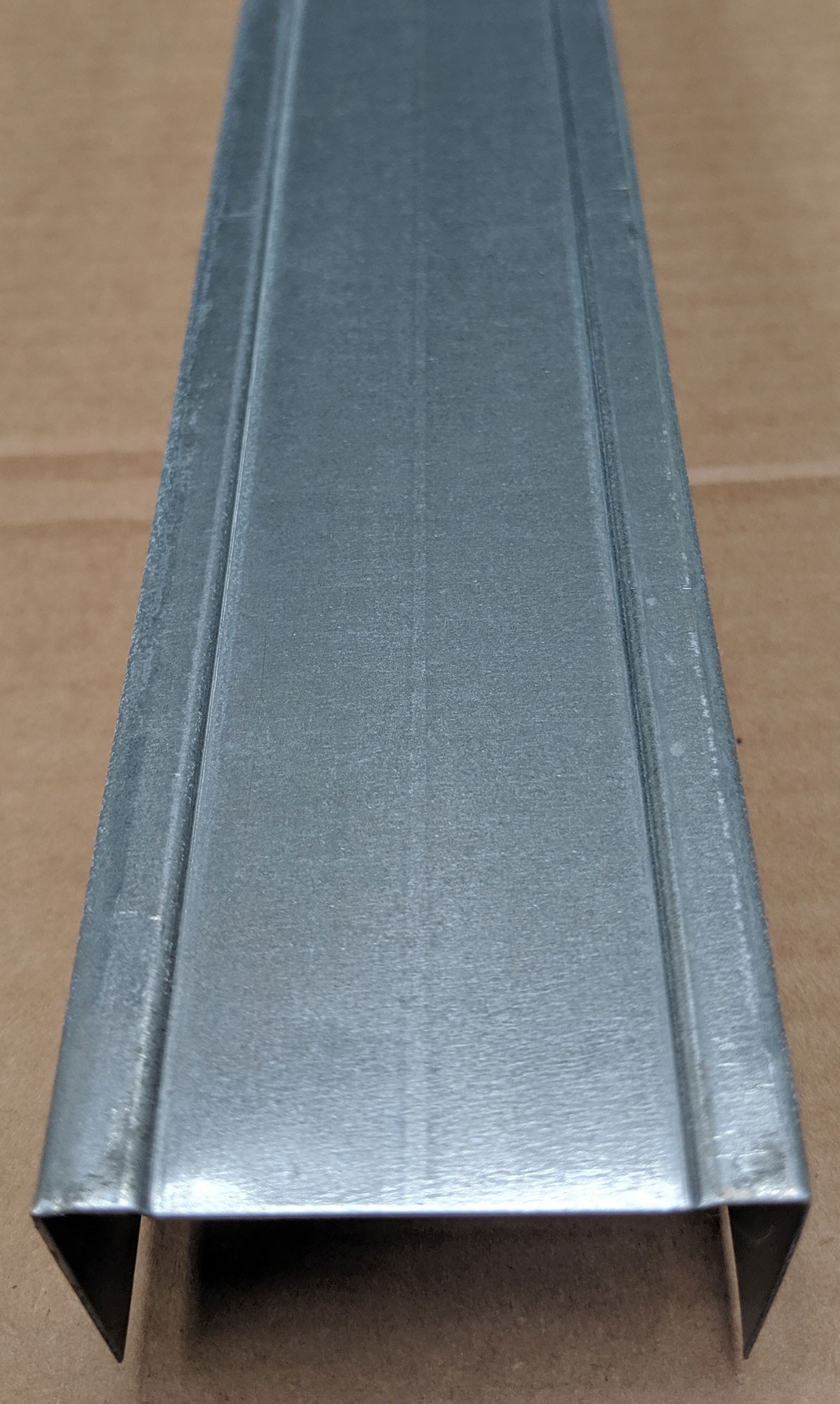 Protektor 94mm Standard Galvanised Steel Track Profile 3m 1 Length