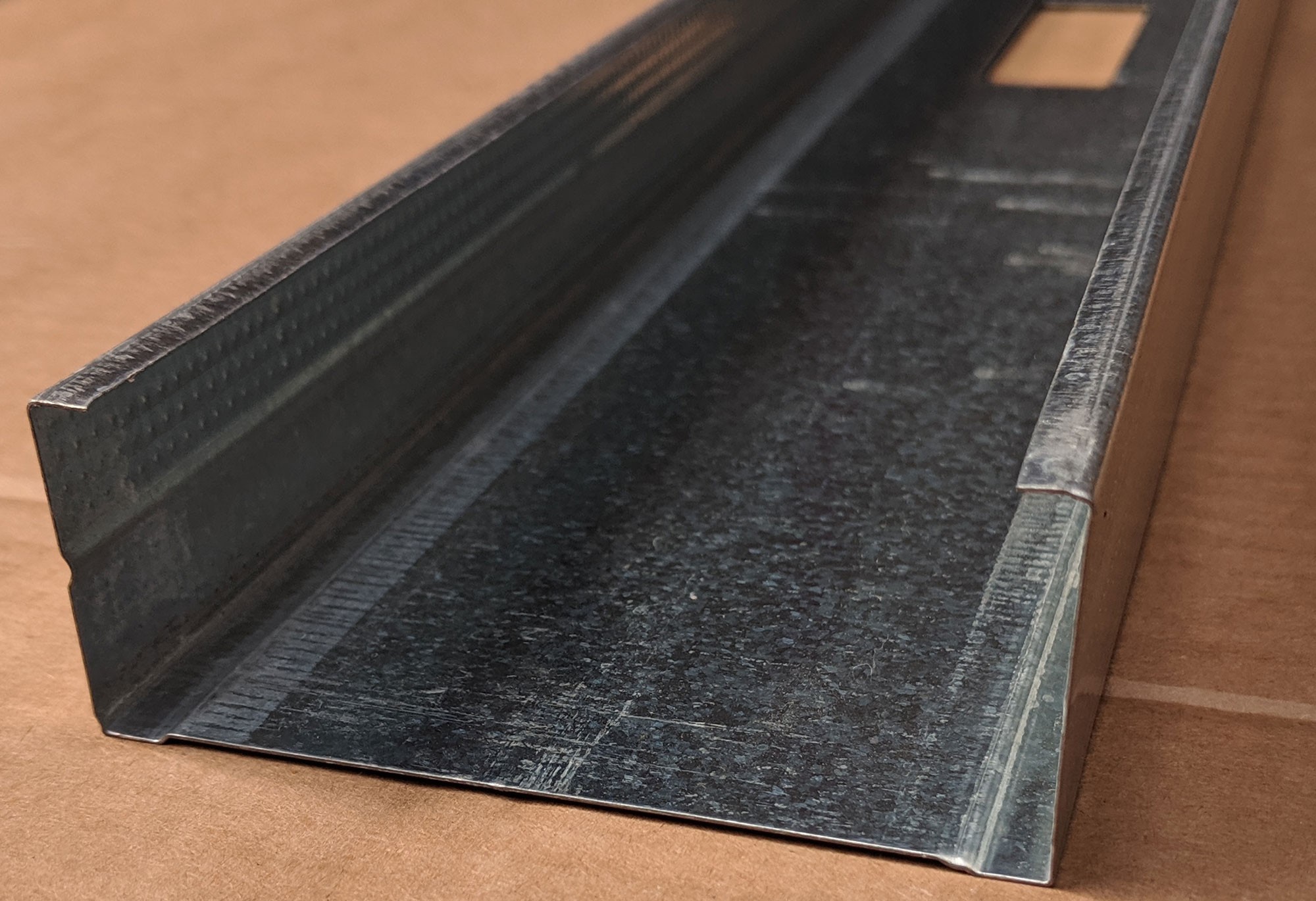 Protektor Galvanised Steel 92mm C Stud Profile 3m 1 Length