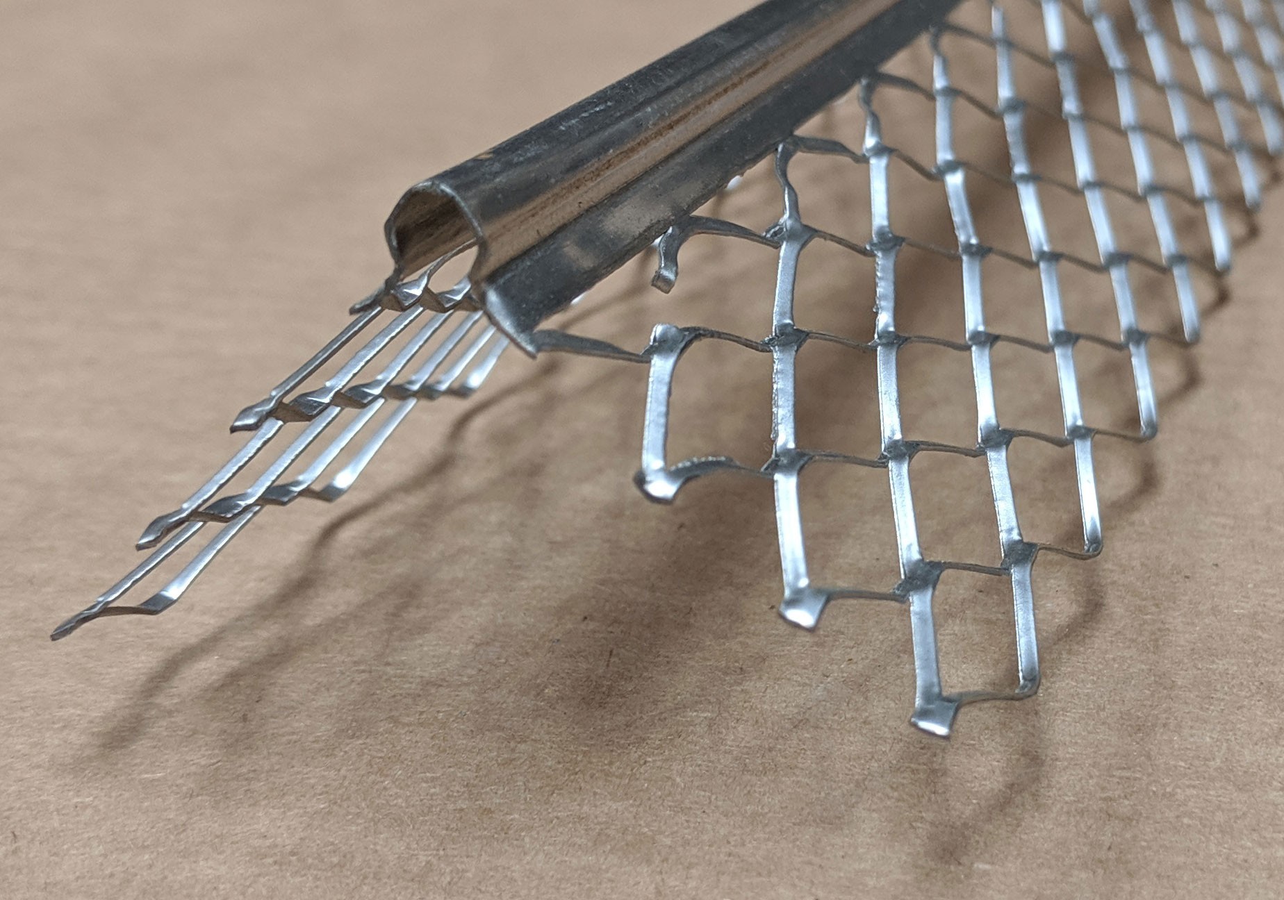 Protektor 10mm x 3mm x 48mm Stainless Angle Bead 3m 1 Length