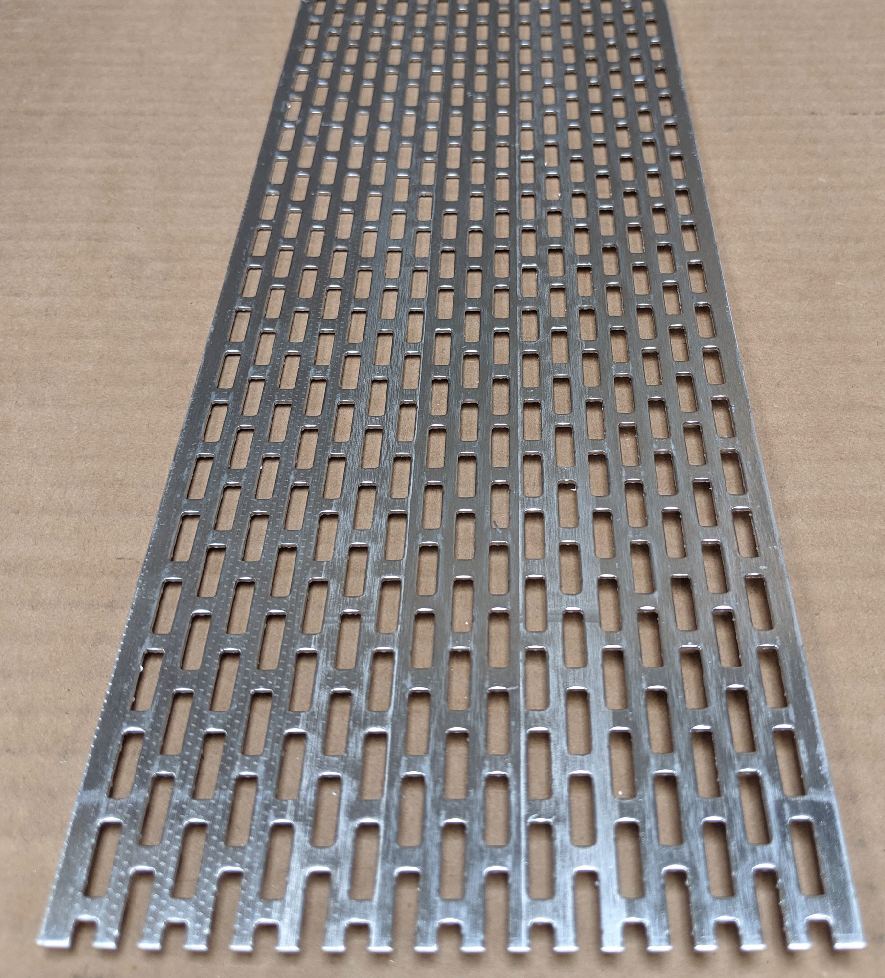 Wemico 100mm x 2.5m Aluminium Ventilation Strip 1 length