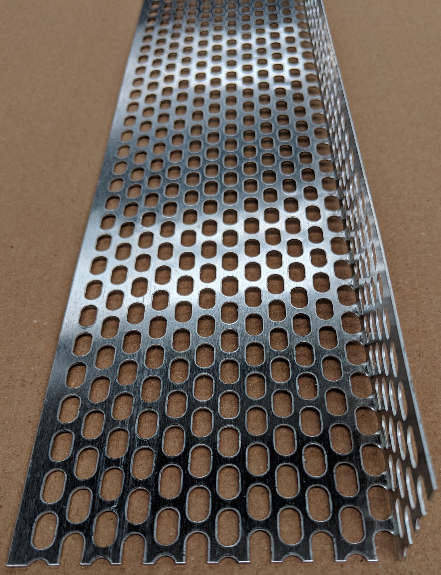 Aluminium Ventilation Angle 30mm x 80mm x 0.6mm x 2.5m 1 Length
