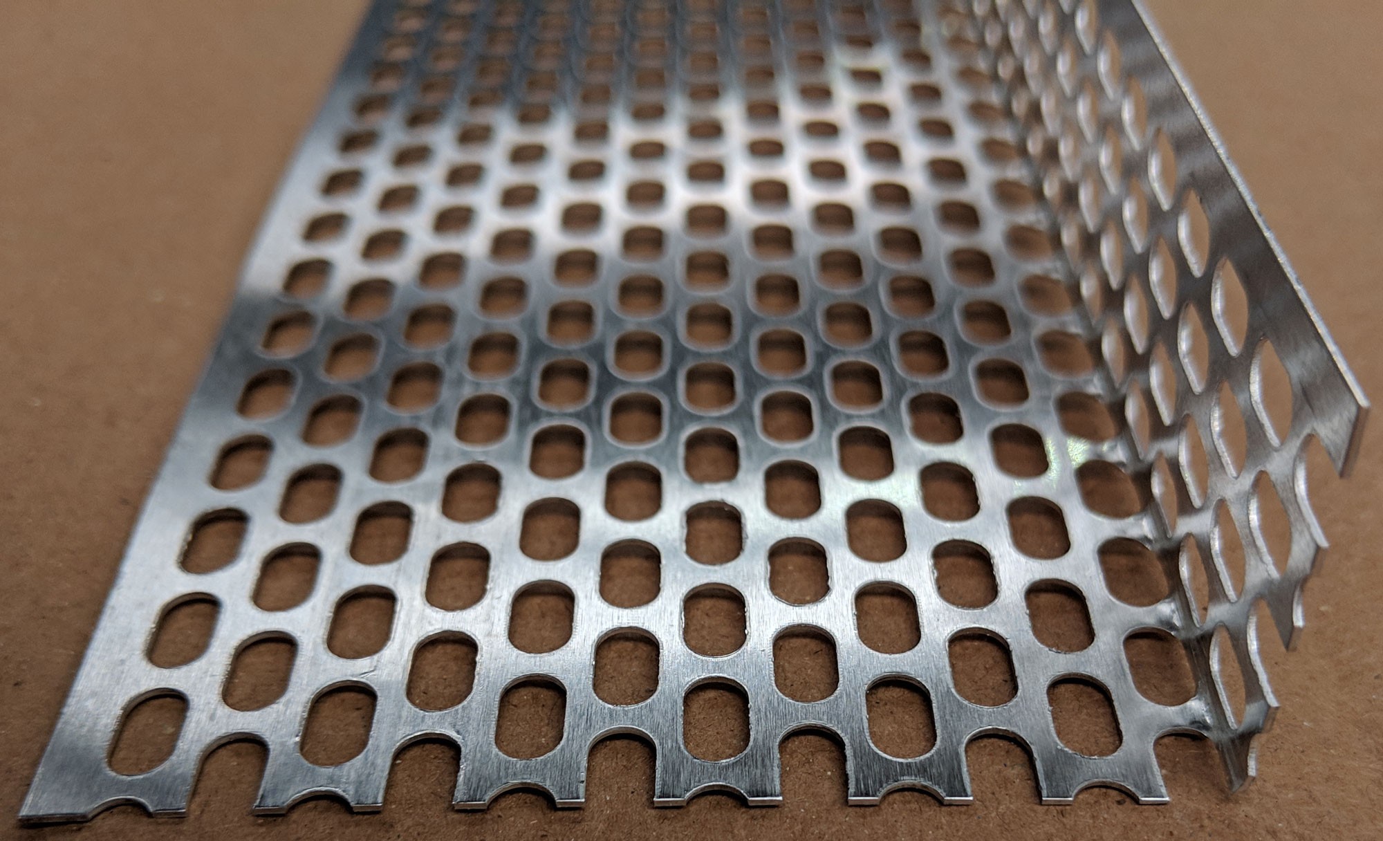 Aluminium Ventilation Angle 30mm x 100mm x 0.6mm x 2.5m 1 Length