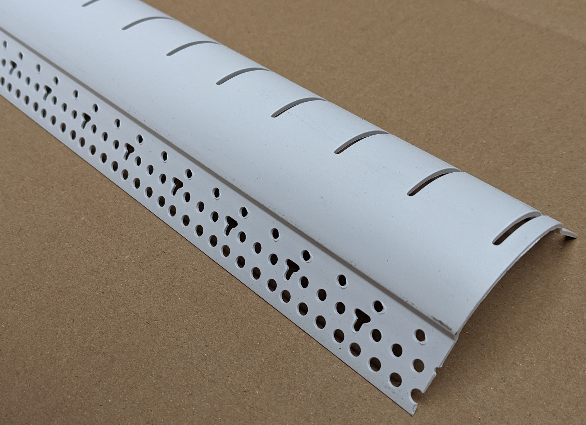 Trim-Tex White PVC Bullnose Outside Archway Corner Bead 3m 1 Length 7199