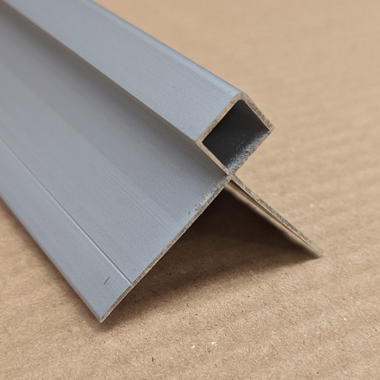 Protektor Aluminium Corner Bead for Facade Cladding 12.8mm x 3m Anodised Finish 1 Length