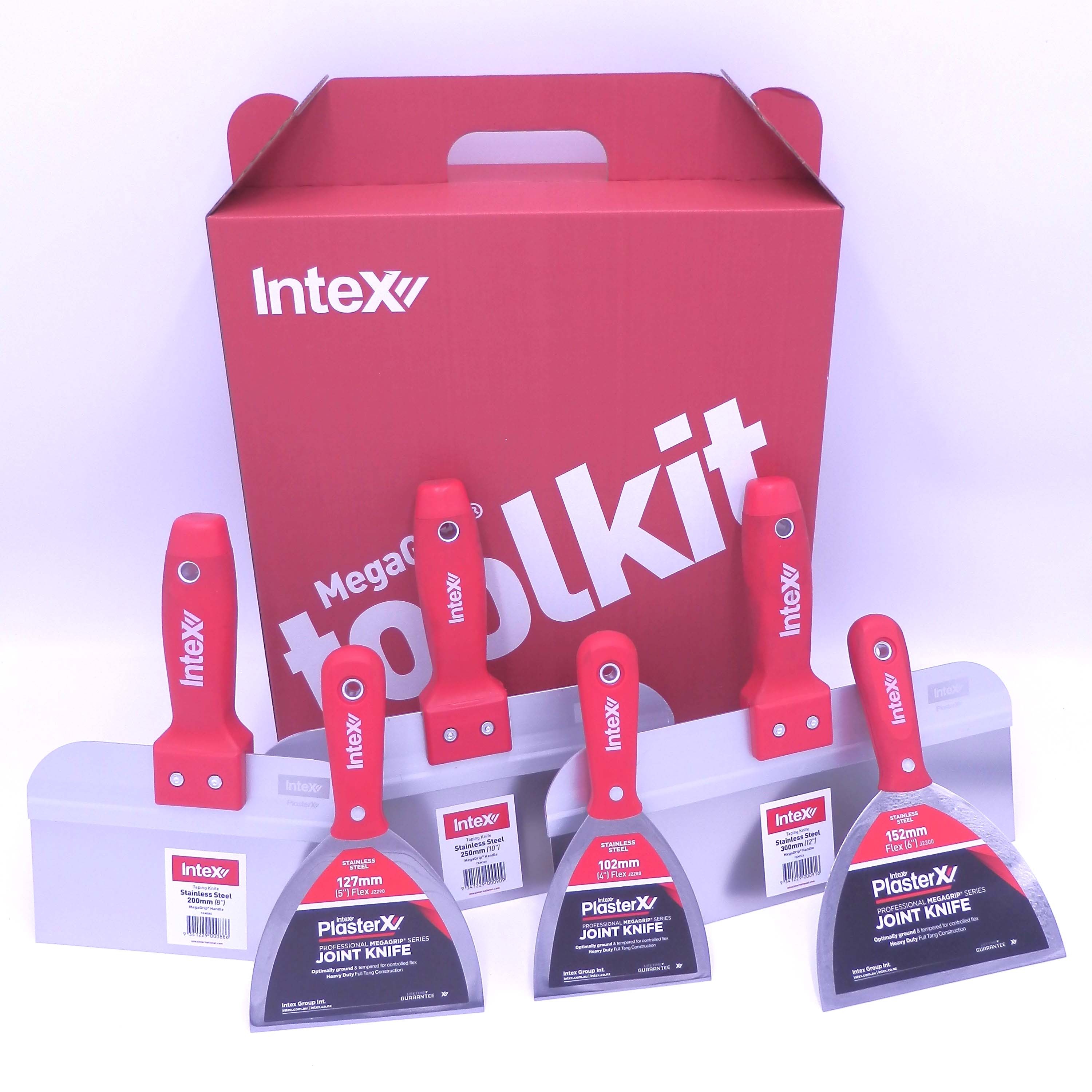 Intex Toolkit. Six Taping and Jointing Knives in one Mega Deal