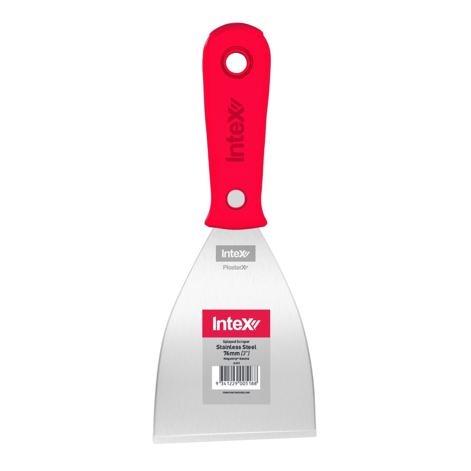 InteX Stainless Steel Splayed Scraper with Megagrip Handle J2270