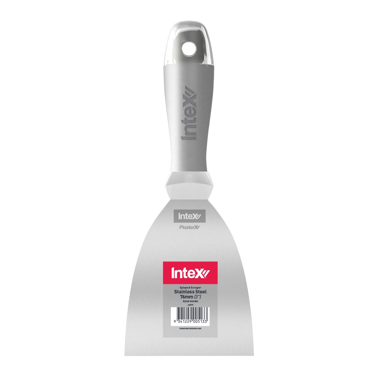 InteX Full Stainless Steel Splayed 3 Inch Scraper