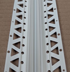 Ivory 13 - 15mm Render Depth PVC Movement Bead 2.5m 1 Length