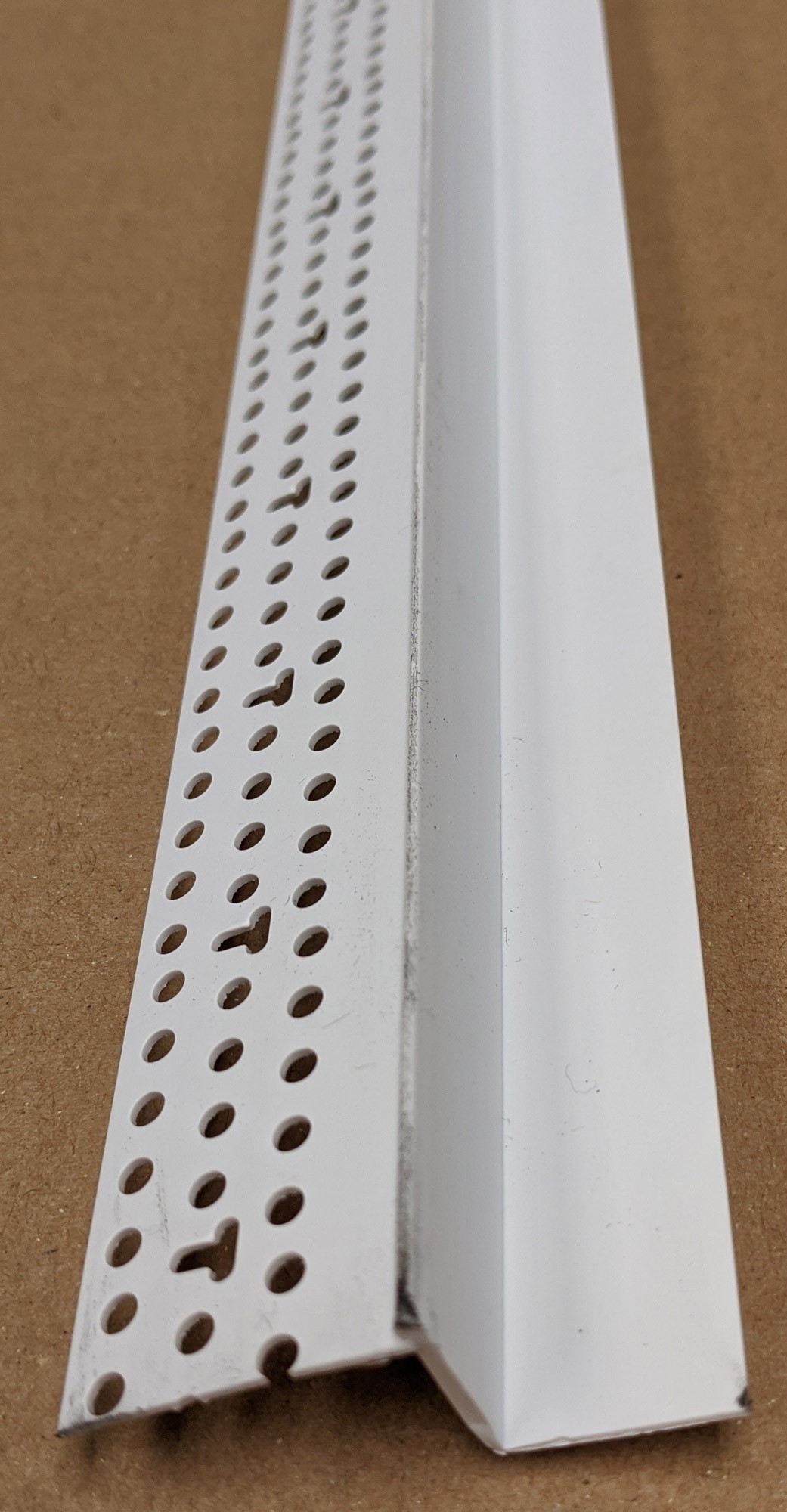 Trim-Tex Shadow Gap White PVC Feature Bead Profile 15mm x 19mm x 305cm 1 length AS5910