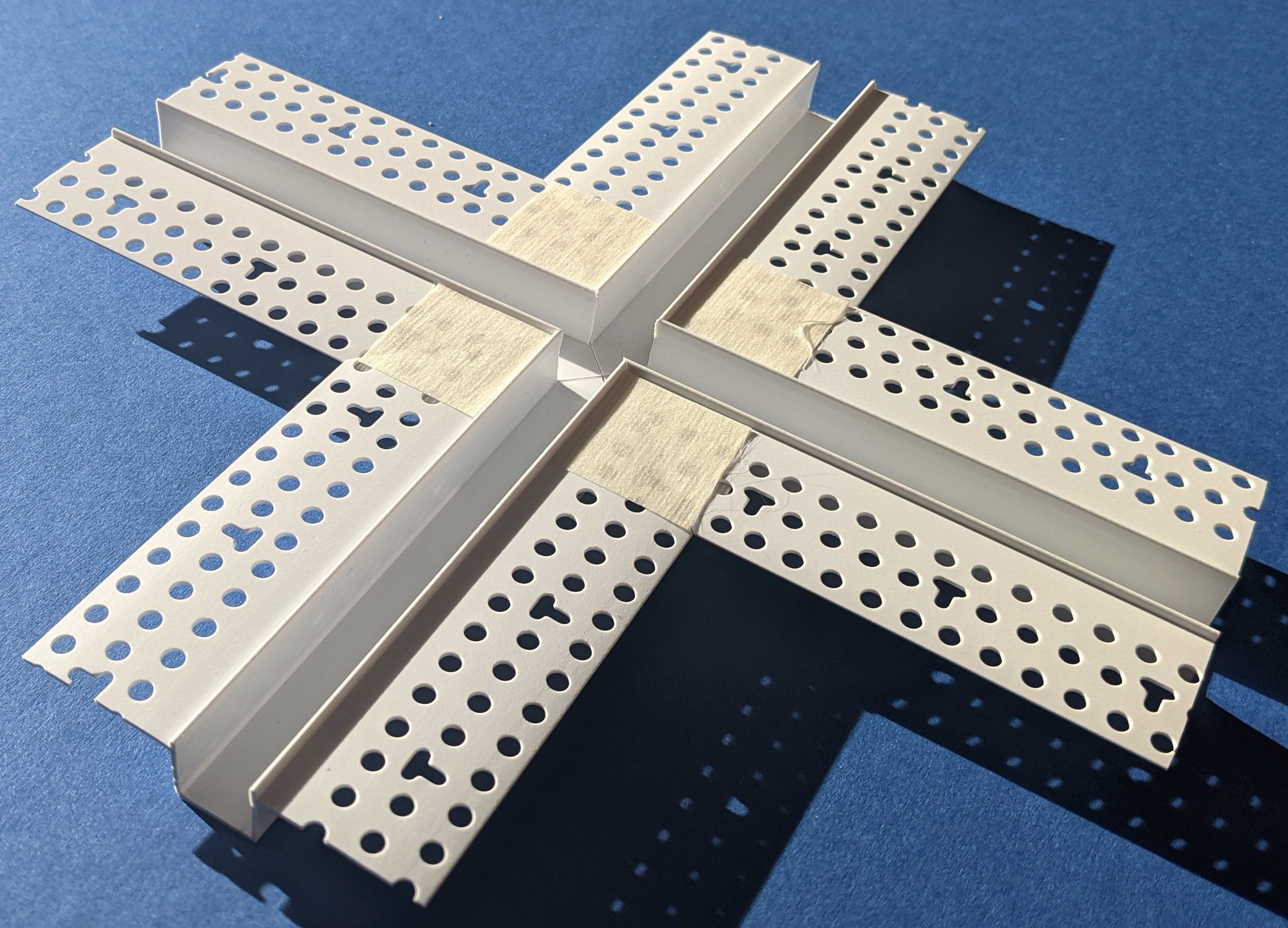 Trim-Tex 12.7mm 4 Way Architectural Intersection Part Code AS510C