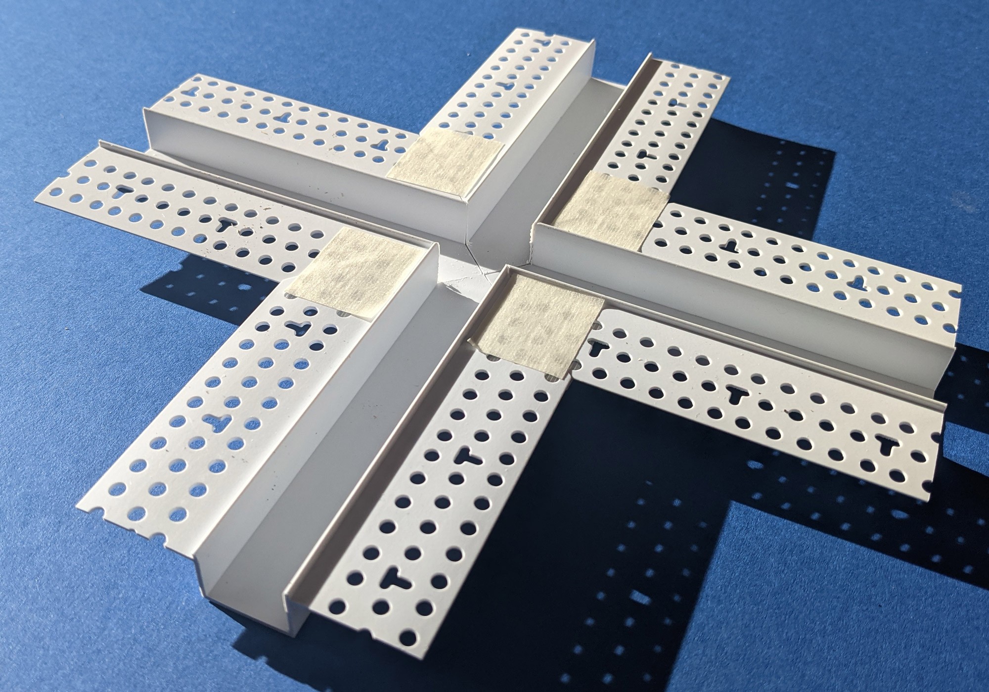 Trim-Tex 12.7mm x 19mm 4 Way Architectural Intersection Part Code AS520C