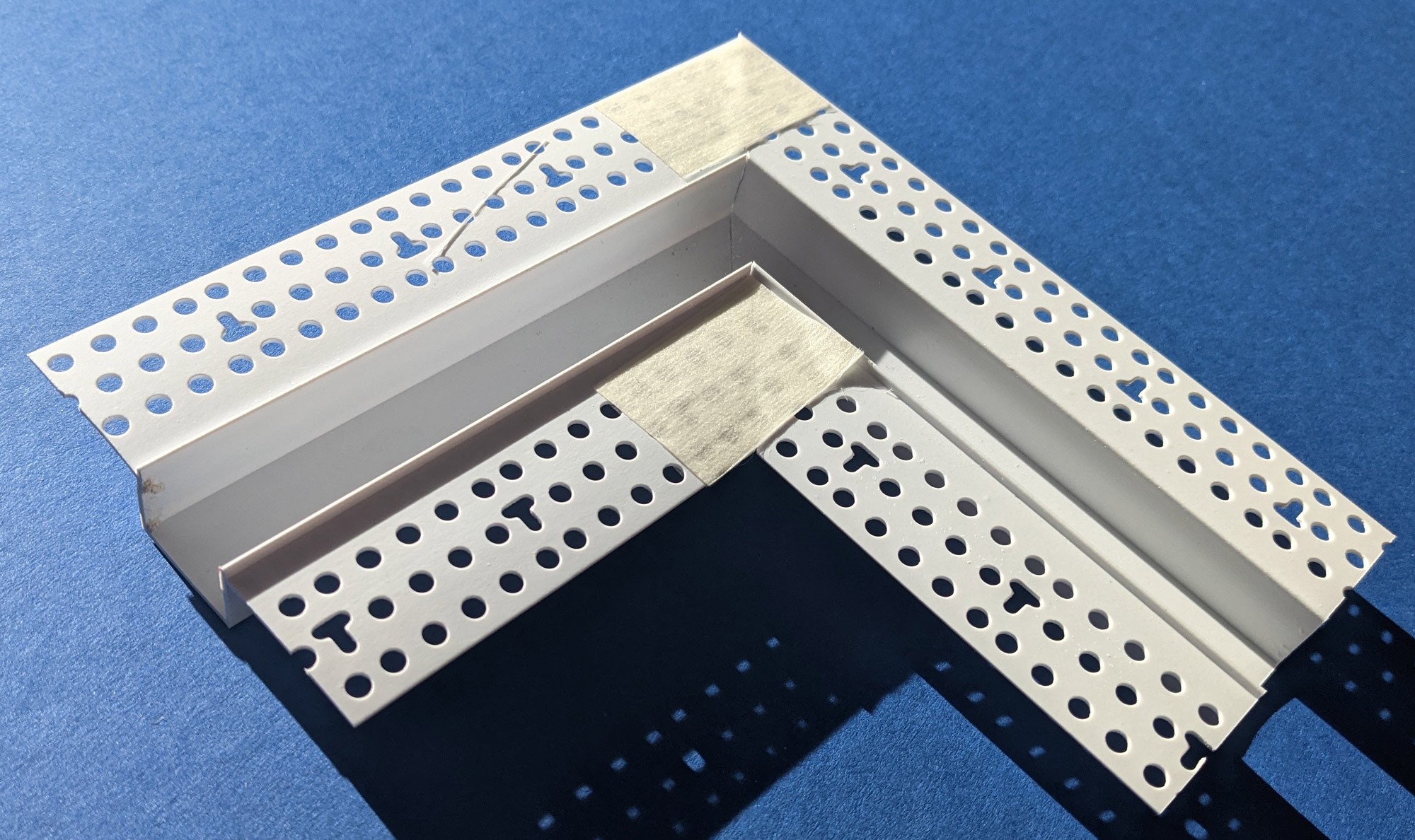 Trim-Tex 12.7mm x 19mm 2 Way Right Angled Architectural Intersection Part Code AS520L