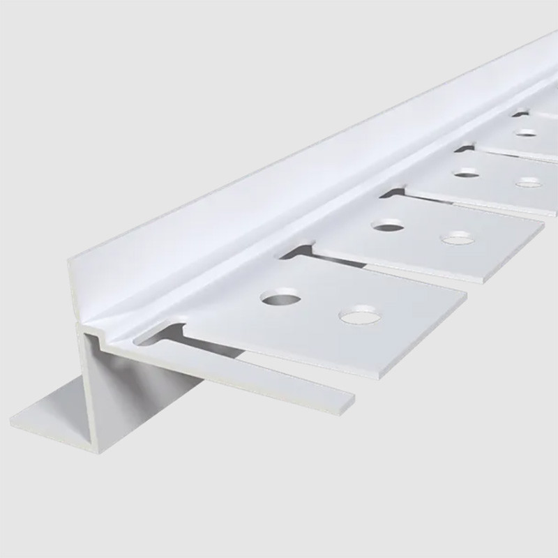 Trim-Tex Shadow Gap Archway White PVC Feature Bead Profile 9.5mm x 9.5mm x 305cm 1 length 5550T